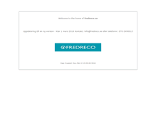 Tablet Screenshot of fredreco.se